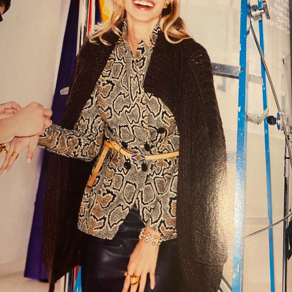 Cabi Python Blazer. Fall 2019. - image 2